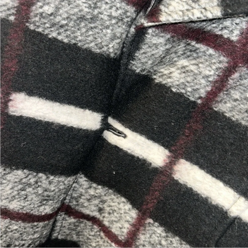 RACHEL Rachel Roy Plaid Wool Winter Coat - Picture 7 of 10